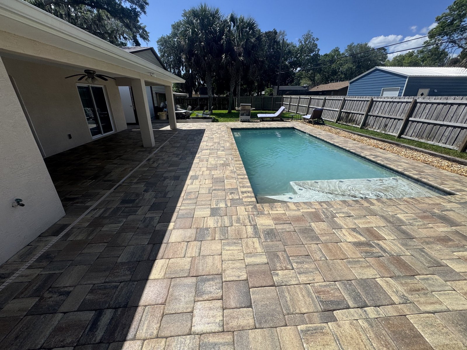 After pressure washing photo for Project 08