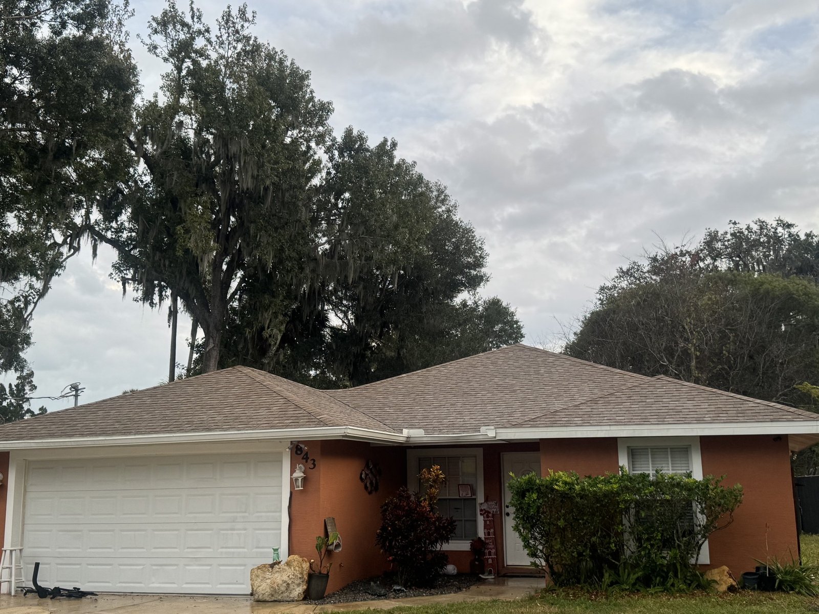 After pressure washing photo for Project 13