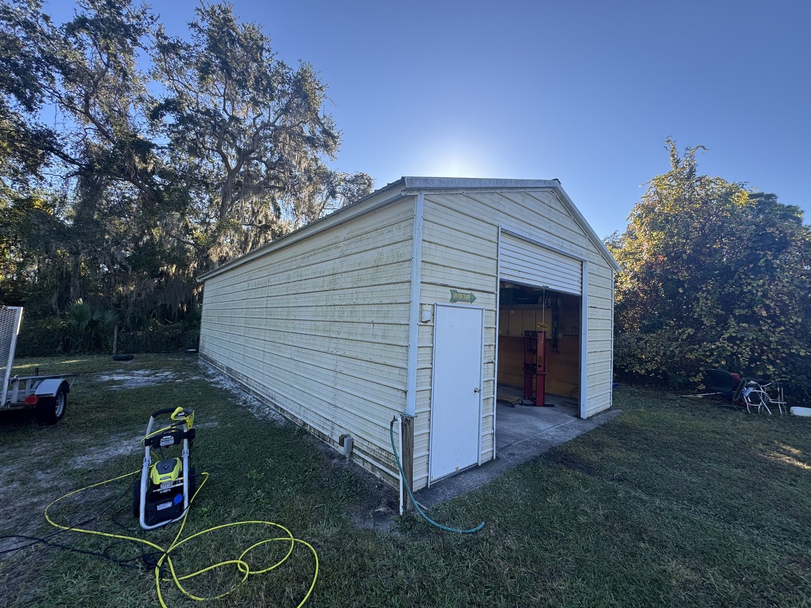 Before pressure washing photo for Project 15