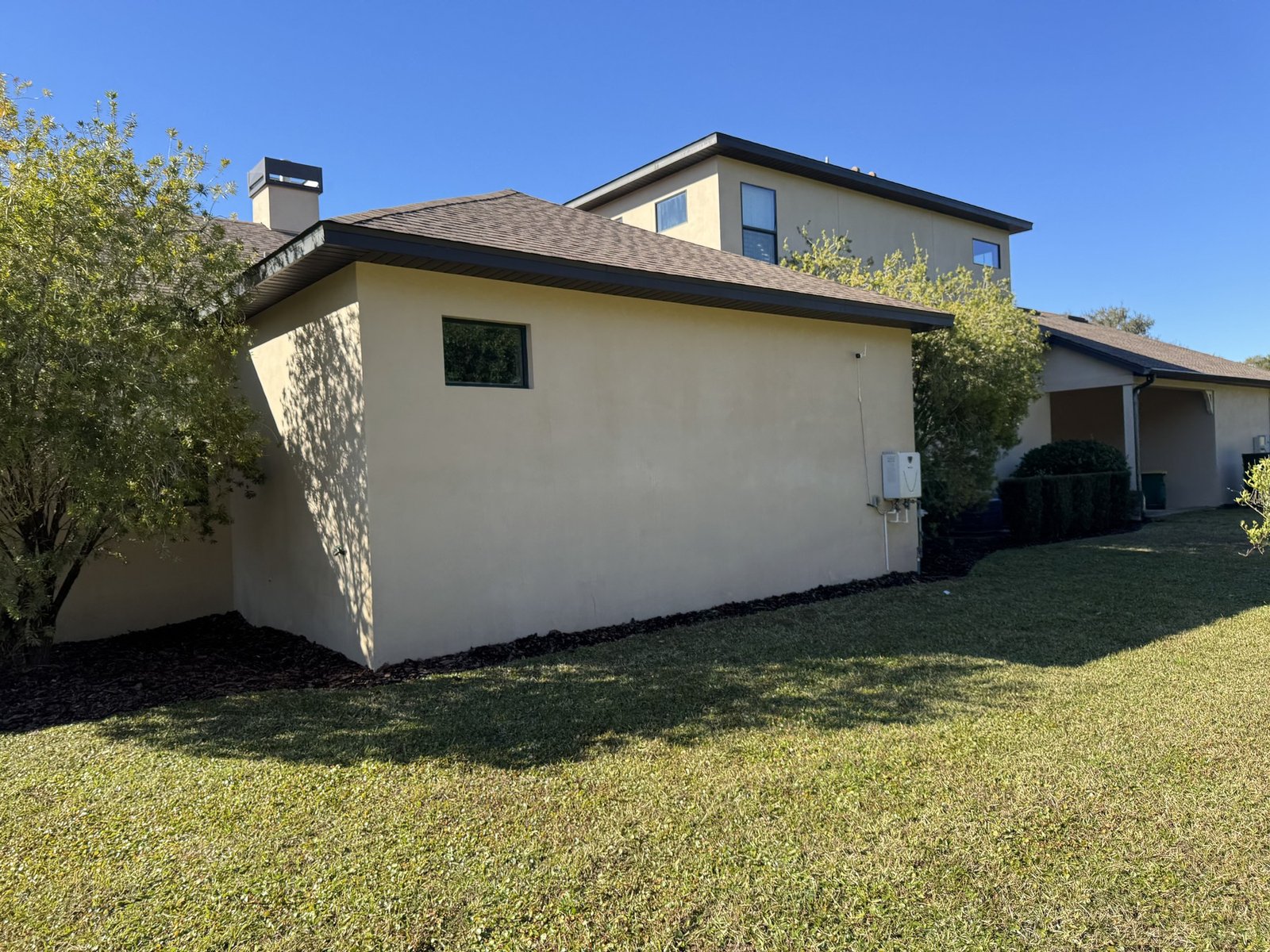 After pressure washing photo for Project 16