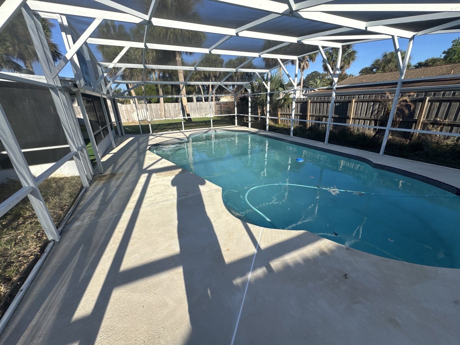 After pressure washing photo for Project 18